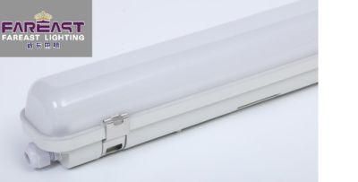 IP65 Triproof Waterproof LED Lamp, 4FT/24W Weatherproof Fixture Outdoor Dustproof Fixture Vapor Tight Fitting Damp Proof Lamp