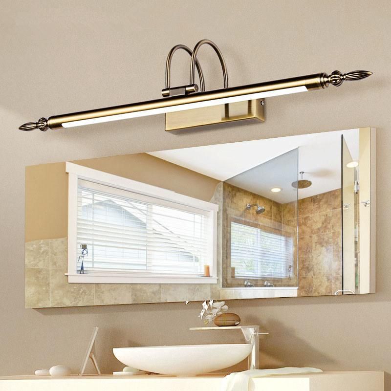 Bathroom Mirror Lamp Waterproof Retro Bronze/Nickel Cabinet Vanity Light (WH-MR-34)