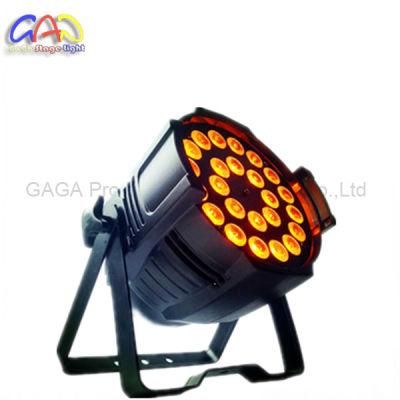 24*18W LED Stage PAR Indoor LED PAR Can Rgbaw UV LED PAR Light