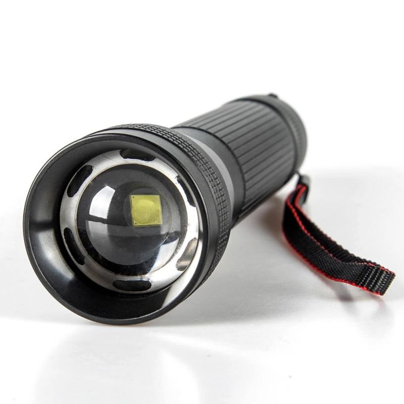 Yichen 4 AAA Battery Operated Zoomable Aluminum LED Flashlight Tactical Torch