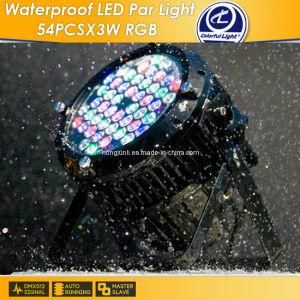 54PCS X 3W Waterproof LED PAR Can Stage Lighting (CL-008A)