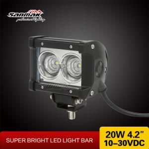 4.2&quot; 20W IP67 CREE Offroad LED Light Bar