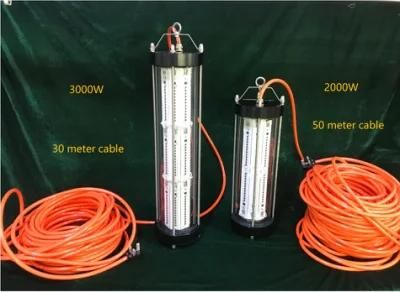 Fishing Light Underwater 500W 1000W 2000W 3000W 6000W Deep Drop Lights Underwater Lights Marine Fishing Lamp