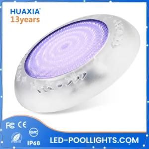 260mm Frosted Resin Filled AC/DC 12V/24V LED Underwater Swimming Pool Lights