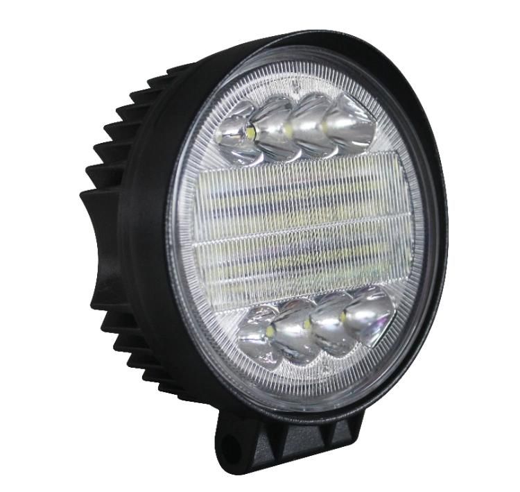 Super Bright Luces 36W LED Work Light Bar White/Amber/Blue DRL 4.6" LED Beams Driving LED Work Lamp for Offroad 4WD Trucks ATV Foco LED Auto Lamps Faros LED 4X4