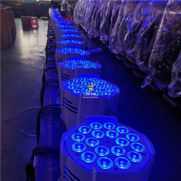 18X12W RGBW Indoor PAR LED DJ Event Equipment Stage Lighting