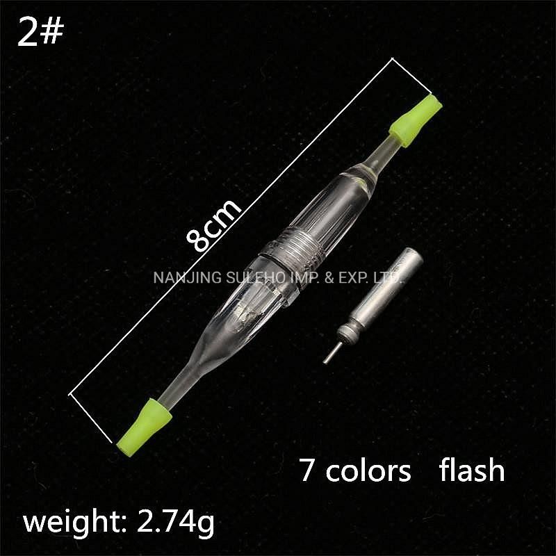 Electronic Glow Sticks Fishing Float Fluorescent Rod Tip Night Fishing Light