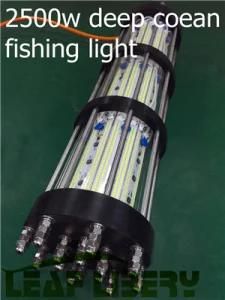 LED 220 Volt Submersible Green Fishing Lamp, Marine Fishing Lamp 2500W