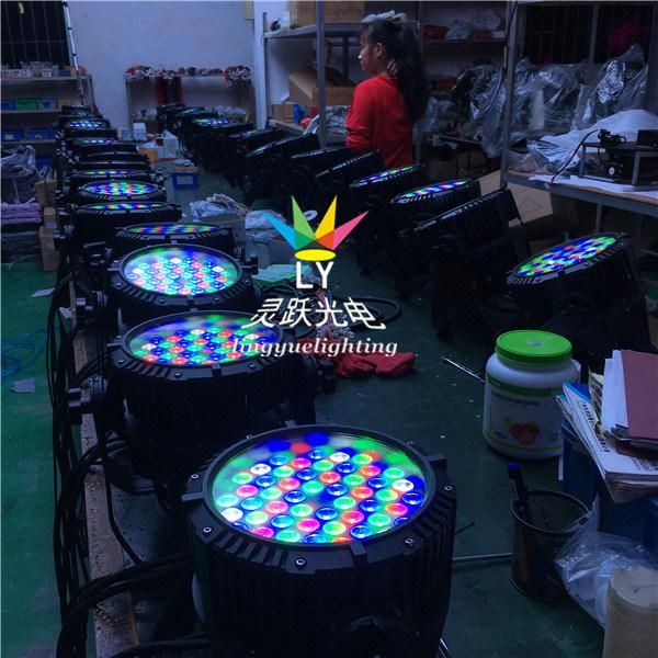 Outdoor 54X3w RGBW Disco Waterproof LED PAR Light