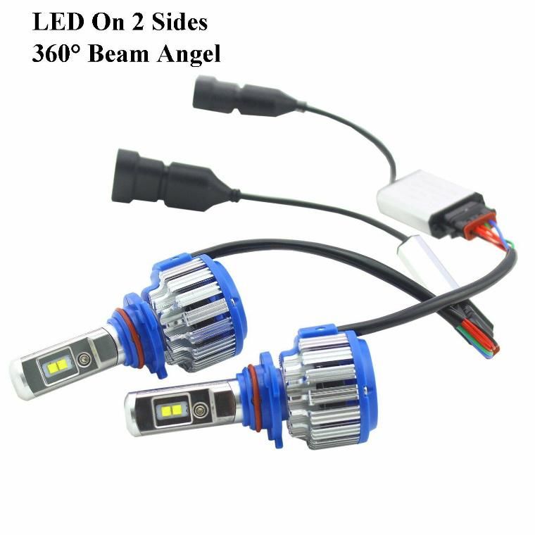 T1 Turbo LED Headlight Kit 50W 8000lm H1 H3 H4 H7 H8 H9 H11 Hb3 Hb4 T1 Headlight LED Bulb Light Fog Light Drive Foco De LED PARA Auto Carro LED Car LED CREE