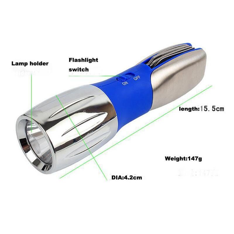 B32 LED Outdoor LED Camping Flashlight Torch with Tools
