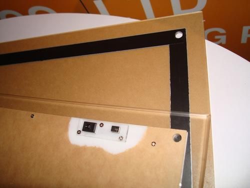 A3 Single Side Acrylic Crystal Screen Slim Advertising Display LED Light Box (DY-CL)