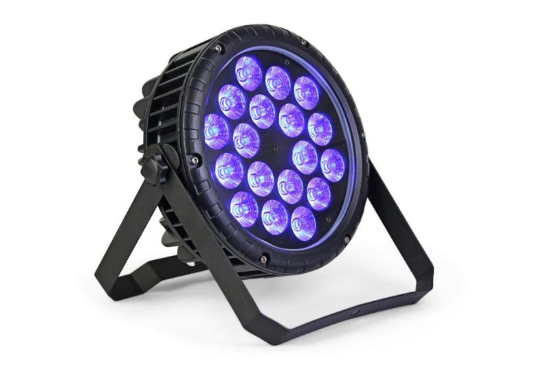 Outdoor Light 18PCS 10W LED RGBW Waterproof IP65 Stage DJ PAR Can Light