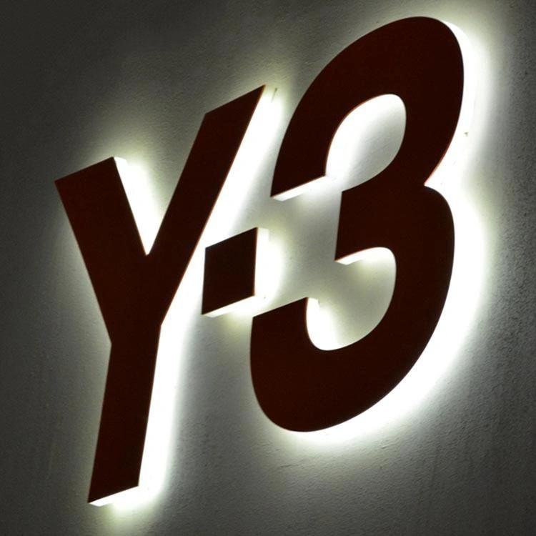 Acrylic Retail Store Advertising Display Signs Back Lit Channel Letter