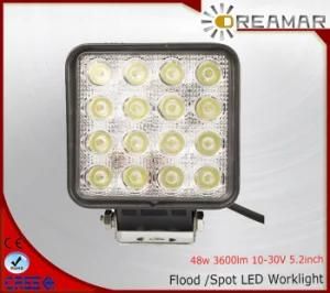 48W 3600lm Auto LED Driving Light for Jeep Truck Offroad 4X4