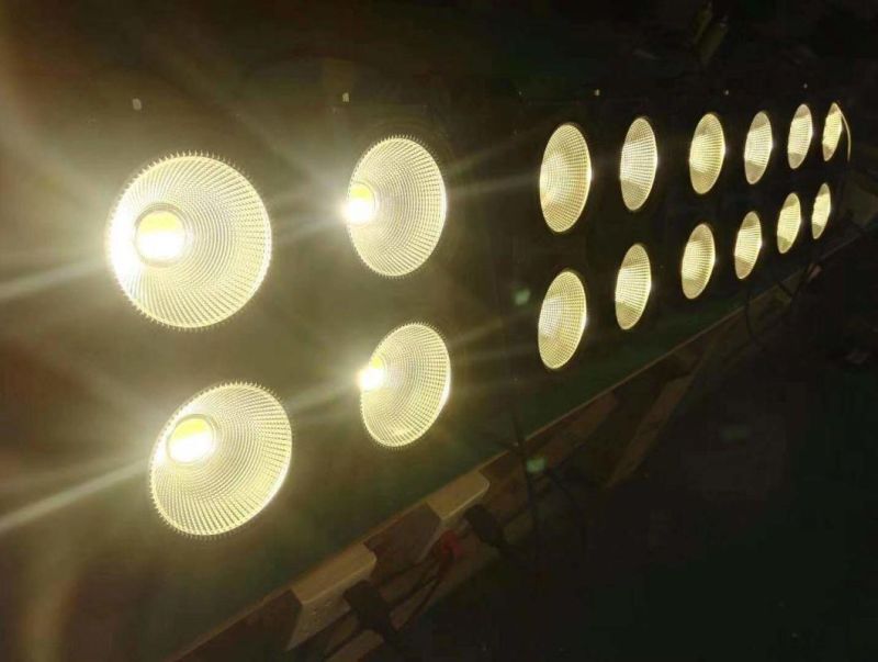 4PCS LED *100W COB LED Mini Four Eyes PAR Light Warm White/Cool White 2in1