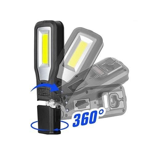 10W LED Magnetic Rechargeable Work Light with Charging Dock