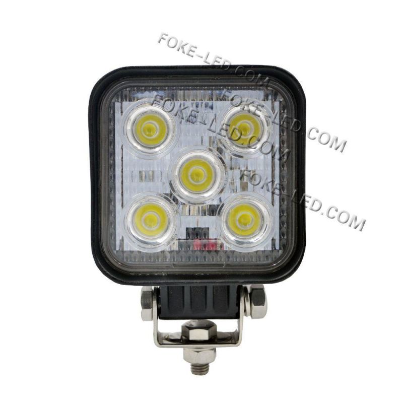 12V 3.5 Inch Square 15W Auto LED Truck Light