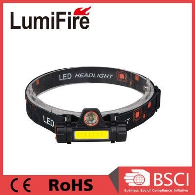 LED Camping USB Strong Light Fishing Lamp COB Head Lamp