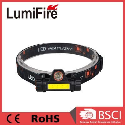 LED Camping USB Strong Light Fishing Lamp COB Head Lamp