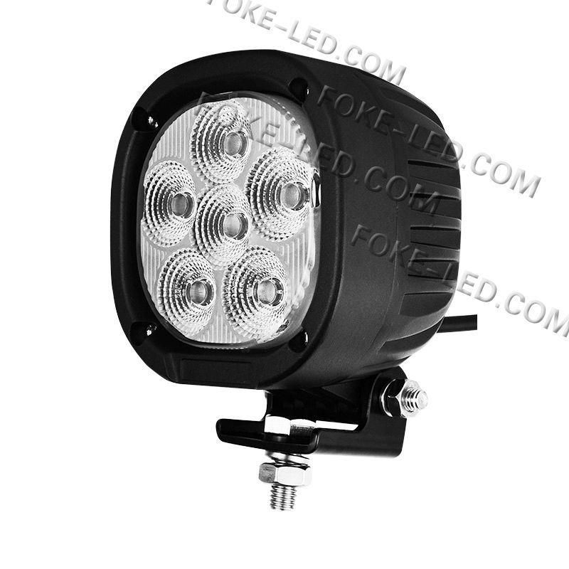 EMC Approved 5 Inch 60W Semi-Round LED Agricultural/Industrial Car Work Light for Tractors