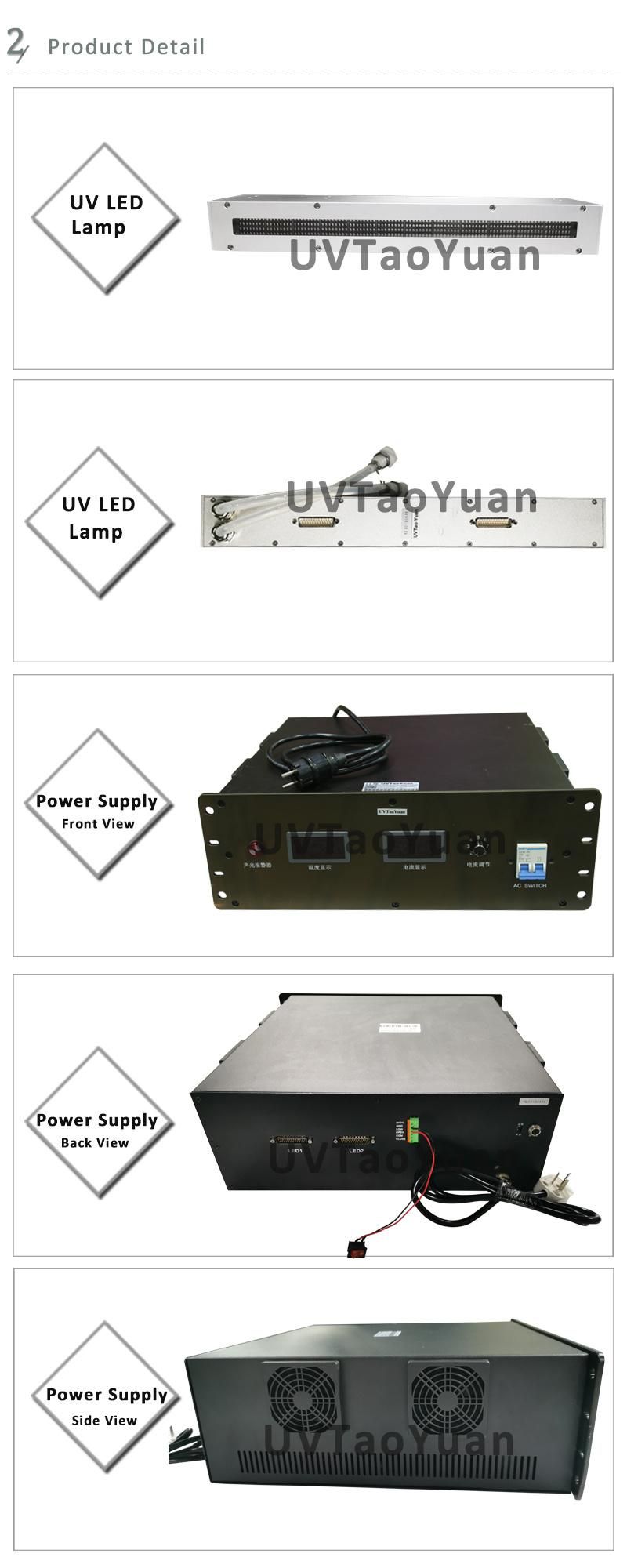 UV LED Curing Lamp 395nm 1200W Ultraviolet Printing Machine