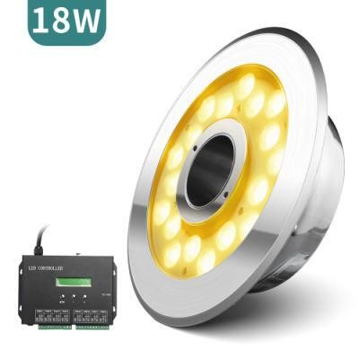 Fountain LED Ring Lamp RGB 3in1 DMX512 Control