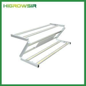 Higrowsir Dimmable 640W LED Grow Light Foldable with 0-10V Grow Light Rack Full Spectrum