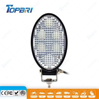 30W Oval Tractor Car CREE LED Working Work Head Light