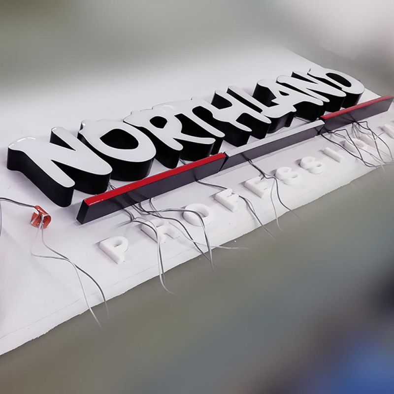 Free Design Customized Logo Signs LED Acrylic Letters LED Signs