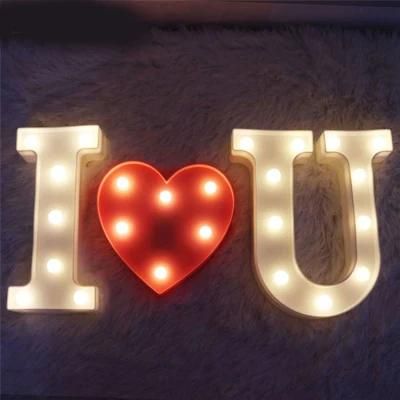 Factory Supplier Waterproof Illuminated Sign 4FT Giant Love Letters Marquee LED Light up Lights
