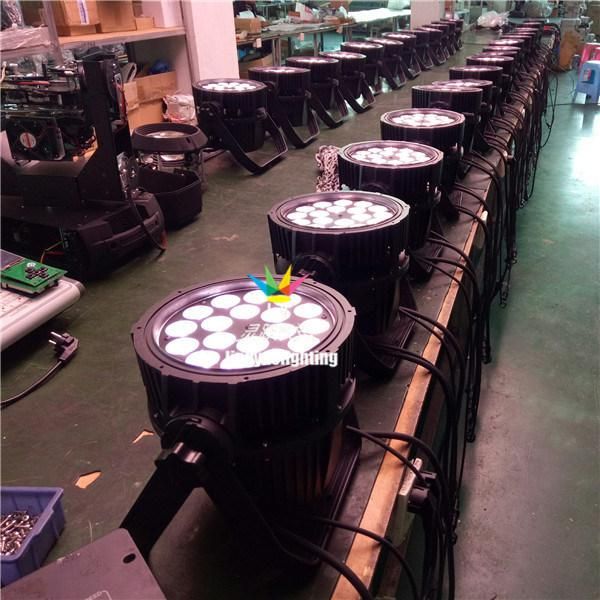 China 18X10W DMX512 Outdoor IP65 LED PAR Lights for Sale