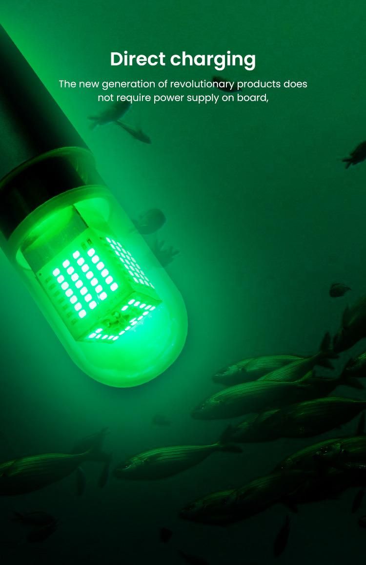 China Best Quality 12-24V 150W Underwater Fishing Lures Top Brightness LED Fishing Light