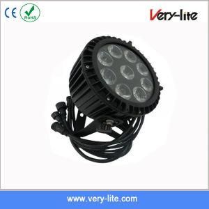 Waterproof 9PCS 10W 4in1 RGBW LED PAR Light