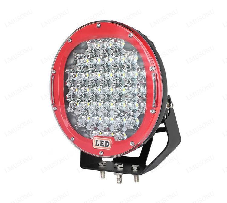9 Inch 185W Offroad Vehicle Truck Boat Super Bright LED Work Light CREE