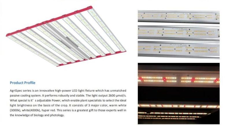 Horticulture LED Grow Light for Indoor Plants/Meijiu/ Canabi S/ Leafy Greens