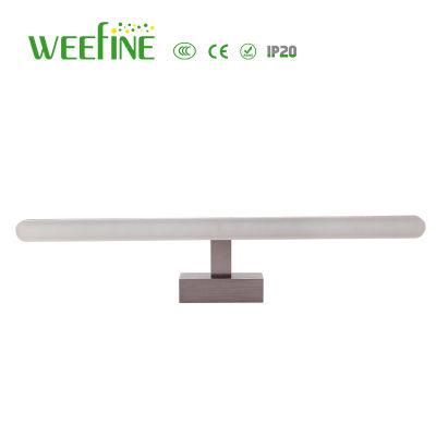 9W Bathroom Mirror Light Silver Mat Finish 40cm (LWL-3011-9WS30)