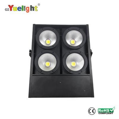 Yuelight LED Blinder Light, 4 Eyes COB LED Stage Light, Audience Light, Disco Light, DJ Light