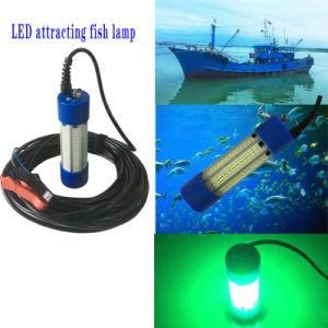 200W LED Green Underwater Fish Finder Night Fishing Light Squid Lights