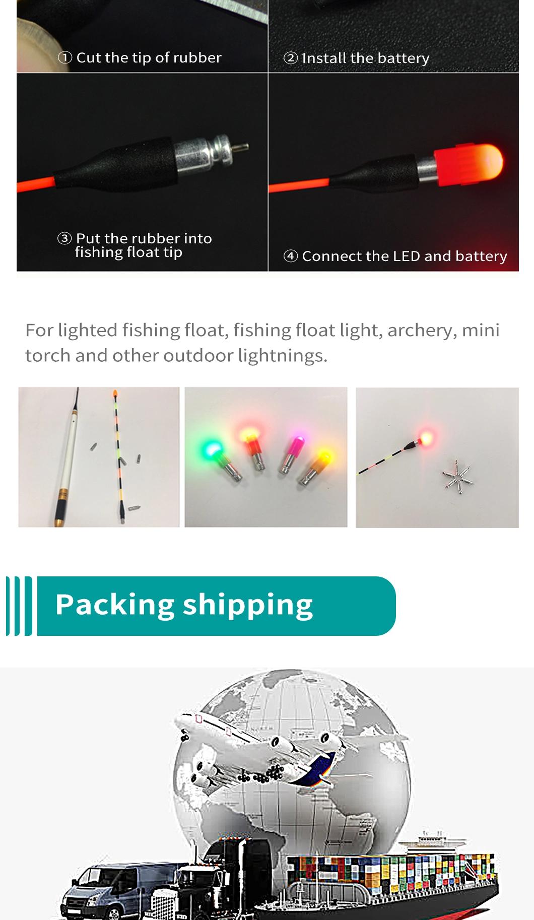 Factory Customized Direct Sales Dlyfull Cr322 3V Electronic Luminous Float Pin Battery Fishing Tackle