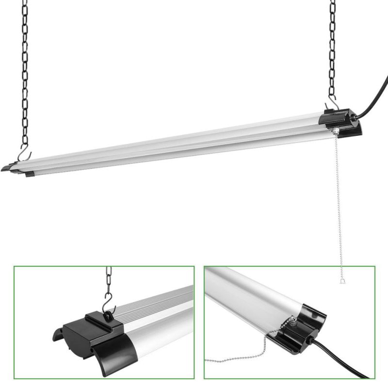 Office Decorating LED Light Linkable Hanging Lamp 57W 120V Modern LED Linear Pendant Light
