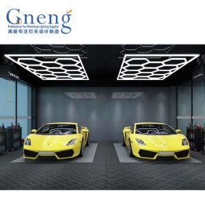 High Brightness Seamless Connection Hexagon LED Light Car Wash LED Light Car Detailing Lights