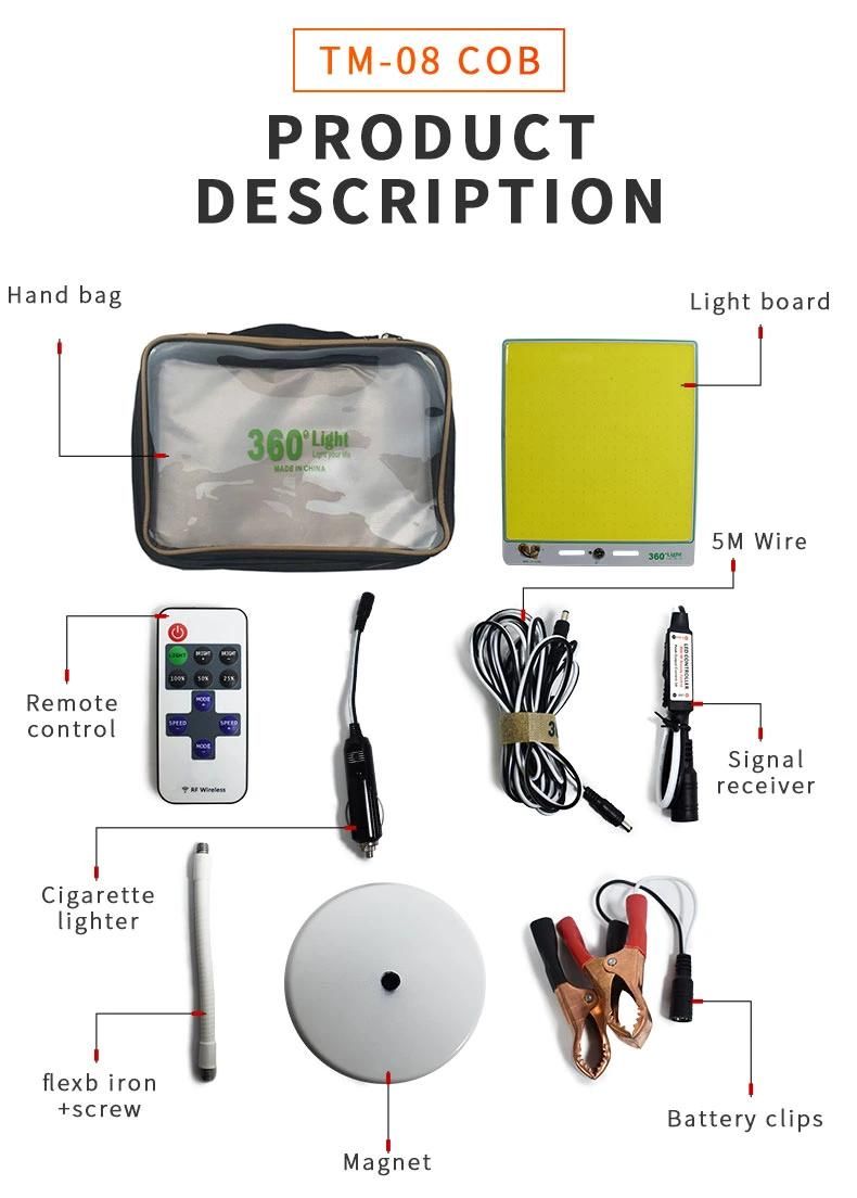 Conpex 960 Lumen Picnic USB Light Camping COB Light with Handbag