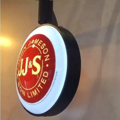 Rotating Sign Outdoor Advertising Signage Vacuum Forming LED Light Box