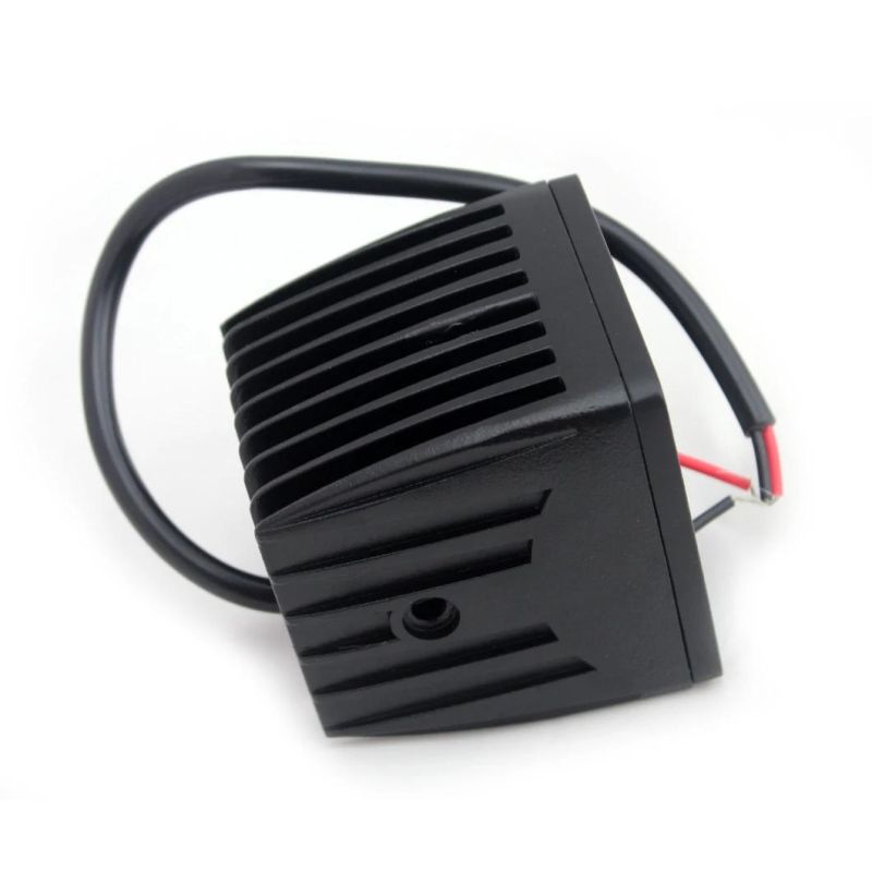 16W 4D Lens LED Work Light 3X3 Inch Cube Pods Square Spot Beam Offroad Driving for SUV ATV 4X4 4WD Truck