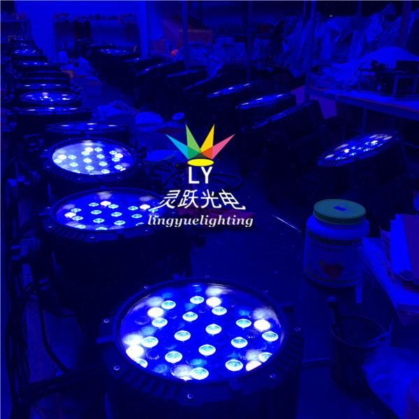 Outdoor Waterproof DMX RGBW LED PAR 64 Light 54X3w IP65