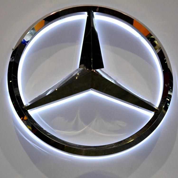 Custom Wall Acrylic LED Lighted Car Emblem
