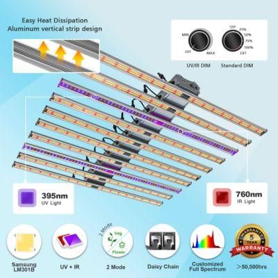 600W/800W/1000W Watt High Lumens Horticulture Series Designed for Plant Maximum Growth Full Spectrum Wavelength LED Grow Lamp