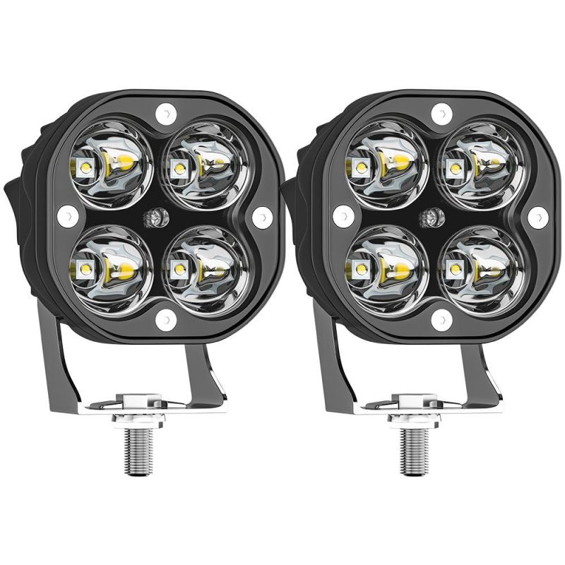 Dxz Wholesale Mini 3inch 40W White Yellow Spot LED Pods Light 4X4 off Road Fog Driving Lights for Truck UTV Tractors