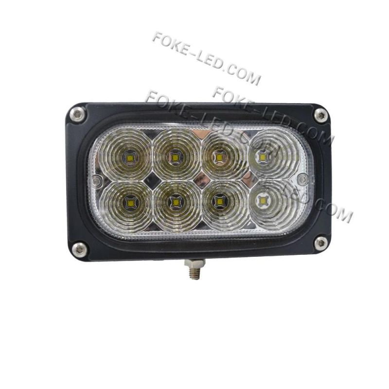 EMC Approved 5.5" 40W Waterproof Rectangle LED Agriculture Work Light